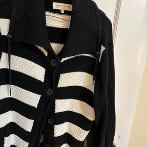 Jones New York Black and White Women's Blazer